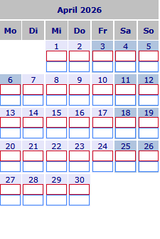 neuglobsow belegungsplan april 2026